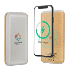 Teho - Wheat straw+Cork Power Bank