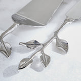 Silver Oak 2-Piece Cake Server and Knife Set