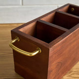 Wooden Cutlery Holder