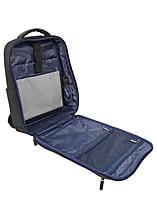 Black Leather Detail Backpack