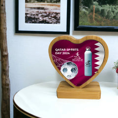 Small Wood Magnet Rotating Ornaments