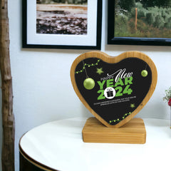 Small Wood Magnet Rotating Ornaments