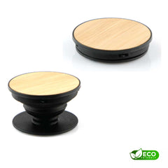 Giftology Phone Pop Grip with Bamboo Surface