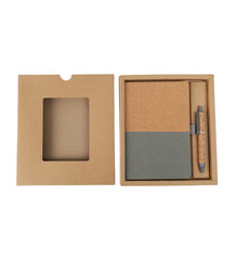 Cork Notebook and Pen Set