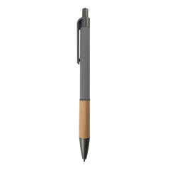 Push Button Ballpoint Pens with Bamboo Grip
