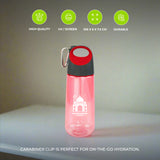 Water Bottle With Carabiner Clip