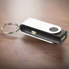 Rotate Car Charger And Keychain