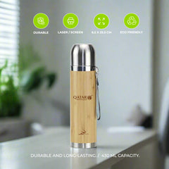 Promotional Bamboo Flask
