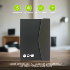 Dorniel A5 Size Notebooks PU Hardcover & Magnetic Flap