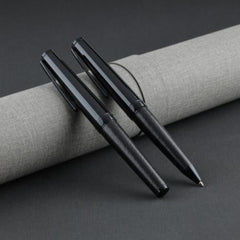 Santhome® Izola - Set of Elegance Ballpoint & Roller Pen - Black