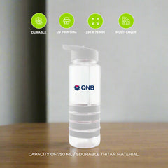 Water Bottle with Straw