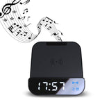 Multi-functional Wireless Speaker, Charger & Alarm Clock