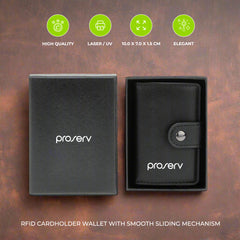 FLORINA - RFID PU Slim Cardholder Wallet