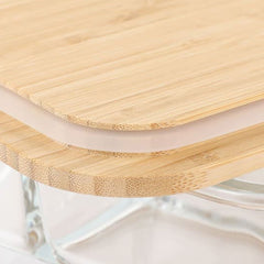 CORNETO - Hans Larsen Glass Lunch Box with Bamboo Cutlery