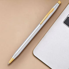 Cross Classic Century® Medalist® Chrome with 23KT Gold Plated Appointments Ballpoint Pen