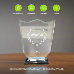 Stylish Crystal Award