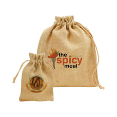 Jute Drawstring Pouches