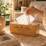 Bamboo Box for Tissues