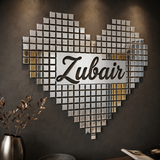Mosaic Acrylic Mirror Wall Stickers