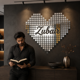 Mosaic Acrylic Mirror Wall Stickers