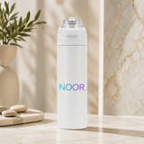 AERO SIP - Hans Larsen Recycled Stainless Steel Bottle with Dual Sip Lid