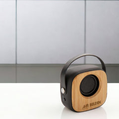 KOBRYN - @memorii Bamboo Bluetooth Speaker (Anti-microbial)
