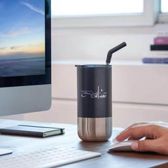BORCULO - CHANGE Collection Insulated Tumbler with Reusable Straw