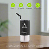 BORCULO - CHANGE Collection Insulated Tumbler with Reusable Straw