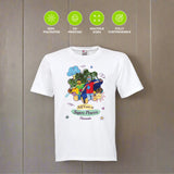 Roundneck T-Shirt - Polyester - White (For Kids)
