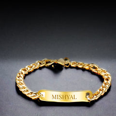 Wedding Anniversary Personalized Engraved Bracelet