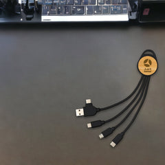 SULZA - CHANGE Collection RCS Recycled 6-in-1 Multi Cable