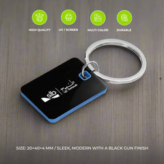 Metal Key Holders Black Gun Finish