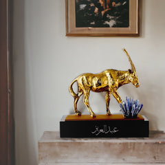 Nordic Home Pieces Brass Statue Décor Designer Ornaments