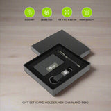 SILVAN - Giftology Gift Set (Card Holder, Key Chain and Pen)