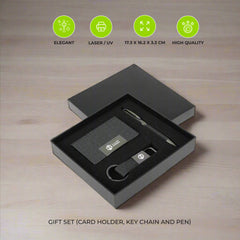 SILVAN - Giftology Gift Set (Card Holder, Key Chain and Pen)