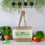 Laminated JUCO Beach Bags with Long Handles