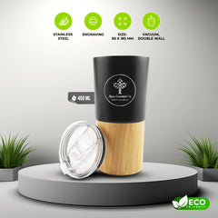 Travel Tumbler with Bamboo