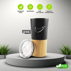 Travel Tumbler with Bamboo