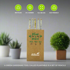 Plantable A Pencils Set