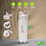 Stainless Double Lids Thermos Flask Bottle