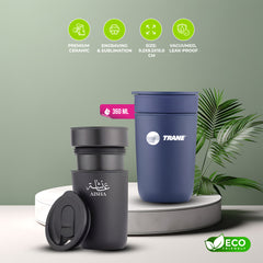 SAVONA - Hans Larsen Premium Ceramic Tumbler With Recycled Protective Sleeve