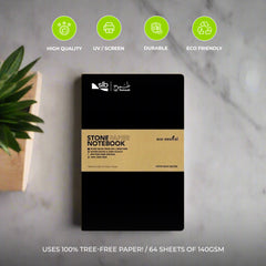 NEYA - eco-neutral Stone Paper Tree-Free Notebook