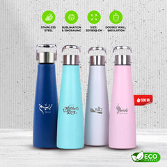 Portable Double Walled Vacuum Insulated Flask Bottle