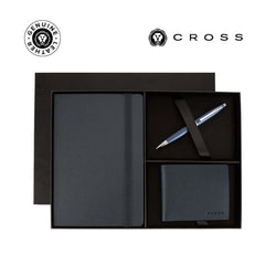 Cross Calais™ Ballpoint Pen with Notebook and Coin Wallet Gift Set