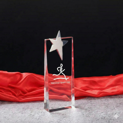 Star Shaped Award Trophy