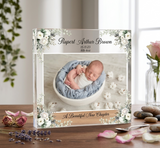 Acrylic Birth Keepsake Block