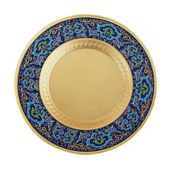 Zinc Alloy Relievo Souvenir Plate