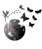 Butterfly Modern Home Decoration Acrylic Wall Clock