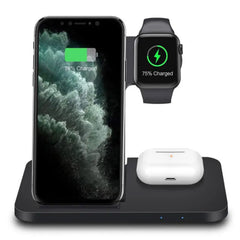 3 In 1 Fast 15W Wireless Charger