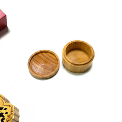 Wood Map Incense Burner